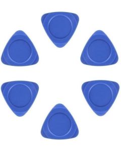 Fixinus Set of 50 Blue Triangle Plastic Pry Opening Tool Kit Security Opener for iPhone Cell Phone Laptop Table PC Case LCD Screen Guitar Picks