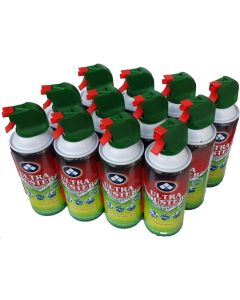 Ultra Duster Canned Air Duster Net 10 oz 12 Pack